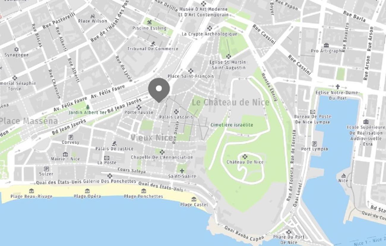 Aparthotel Riviera - Pont Vieux 2 - Old Town - Charm 2 Bedrooms Apartement Ac - 5Mn Beach Ница Екстериор снимка